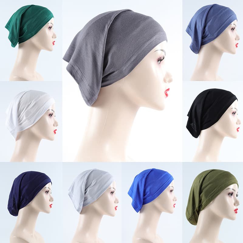 Cotton Breathable Women Undercaps, Hijab Caps