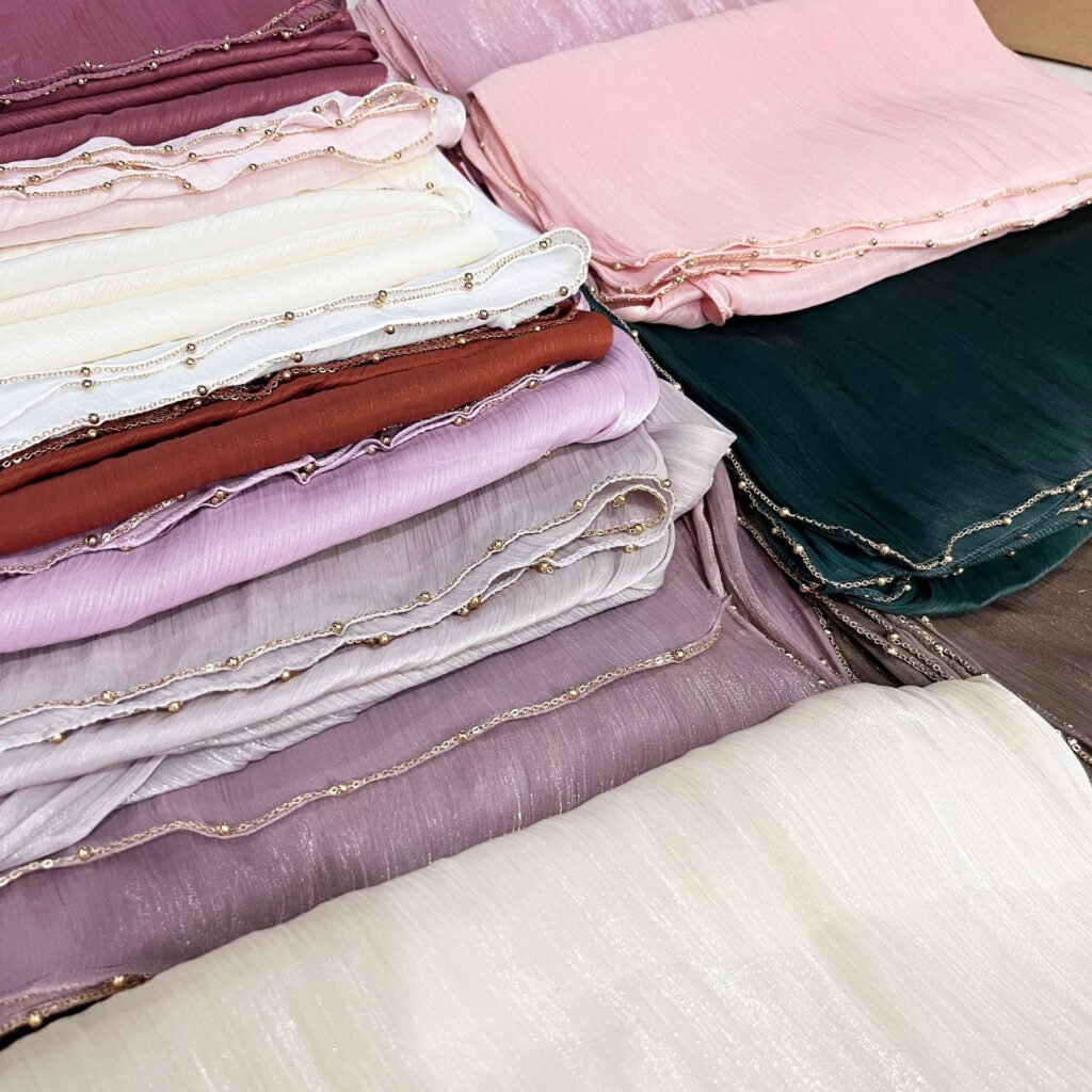 Four Side Metal Chain Hijab, Hot New Scarf