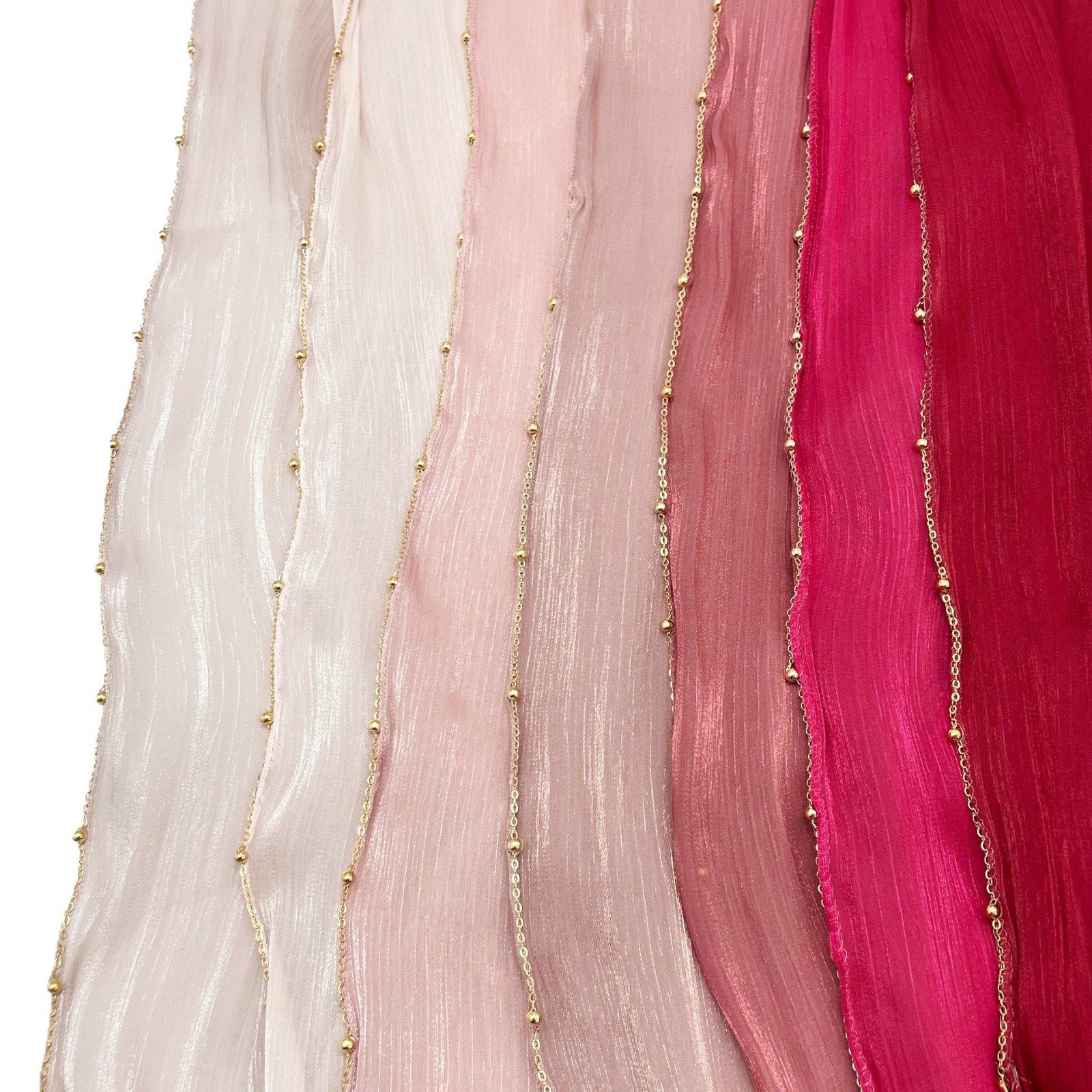 Four Side Metal Chain Hijab, Hot New Scarf - Image 3