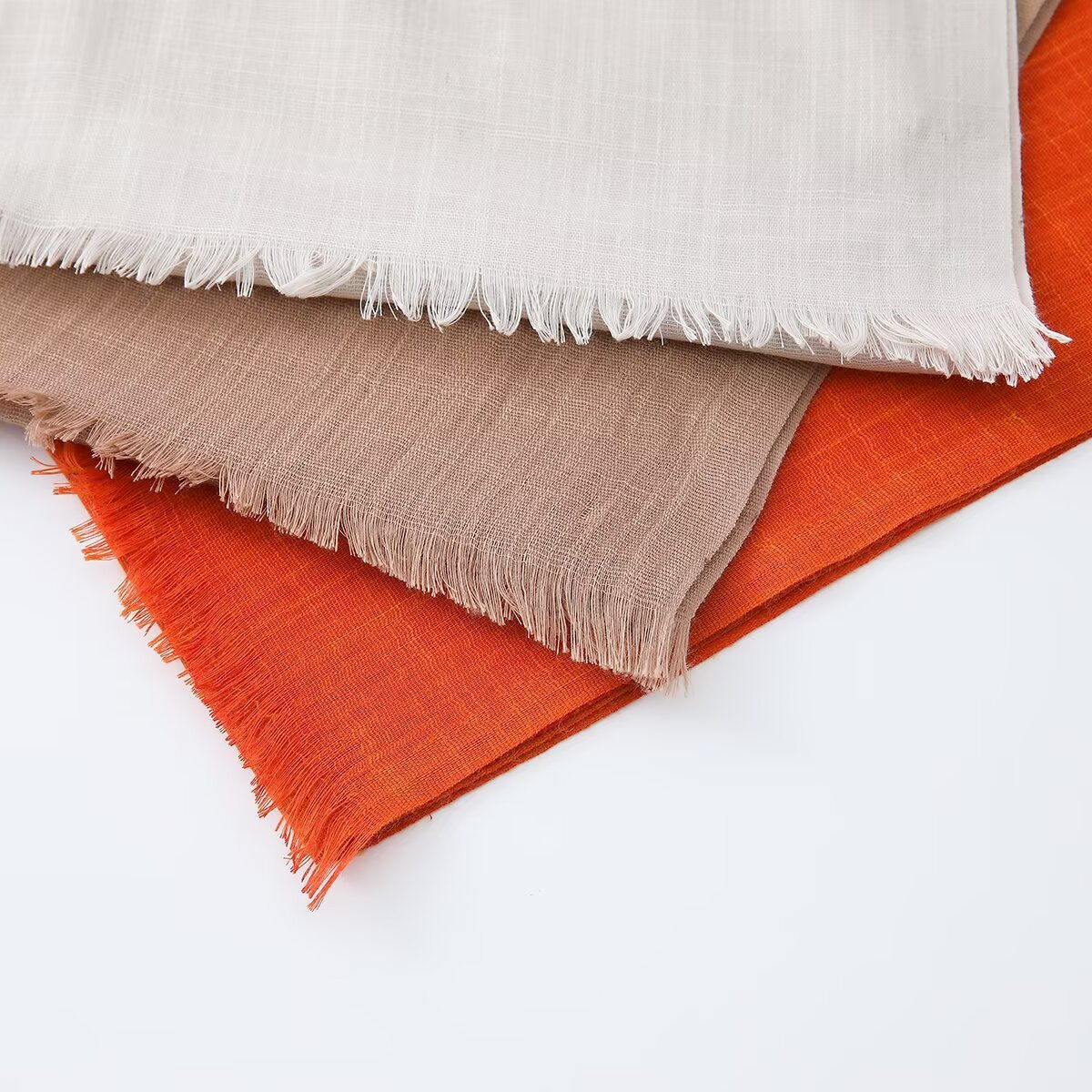 Two Tone Bamboo Scarf, Four Season Scarf Shawl - Image 4